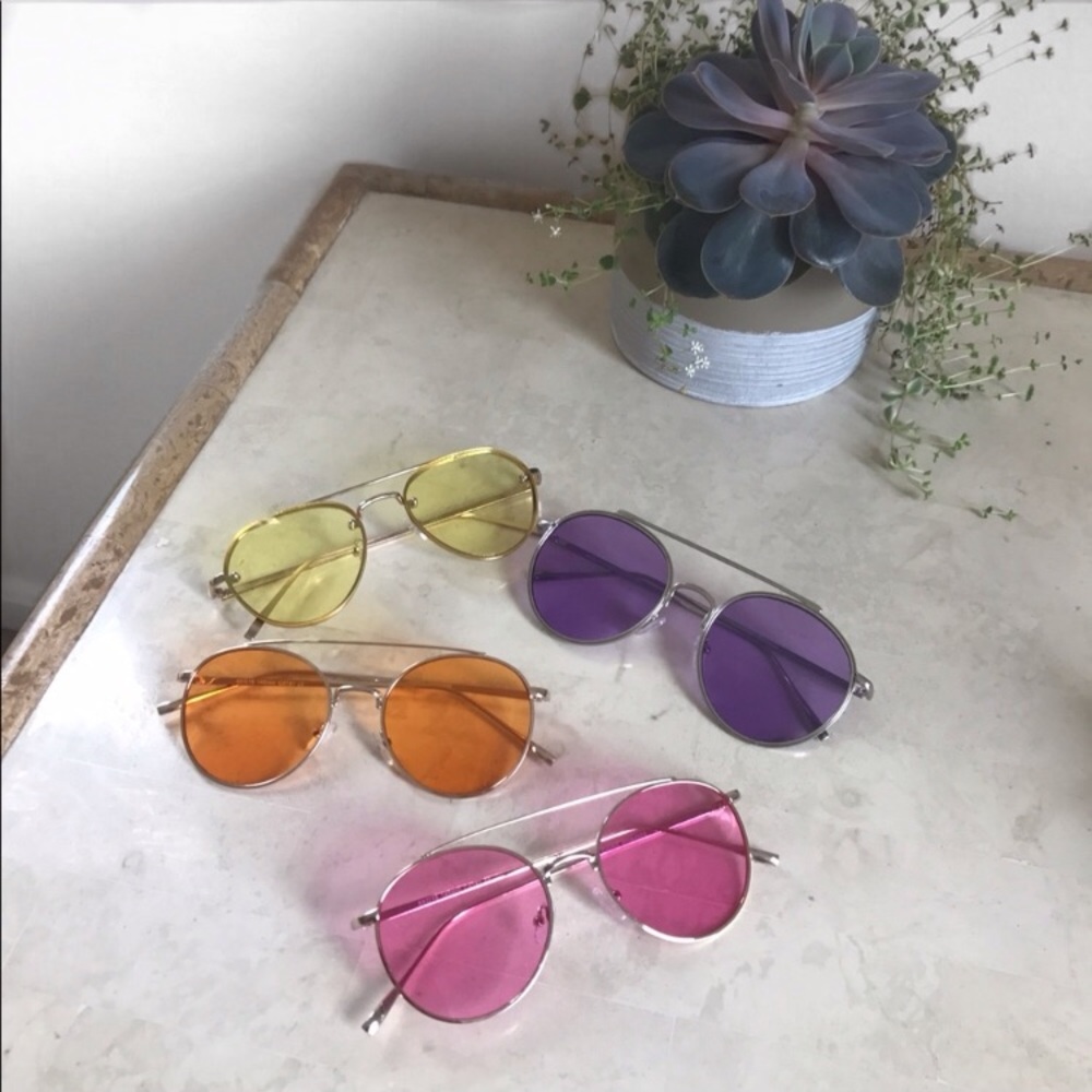 UO Colored Sunglasses - Picture 2 of 4